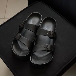 Women’s Black Platform Sandals